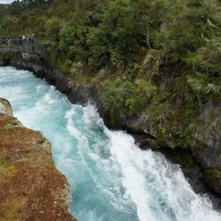 Zwischenstopp Huka Falls