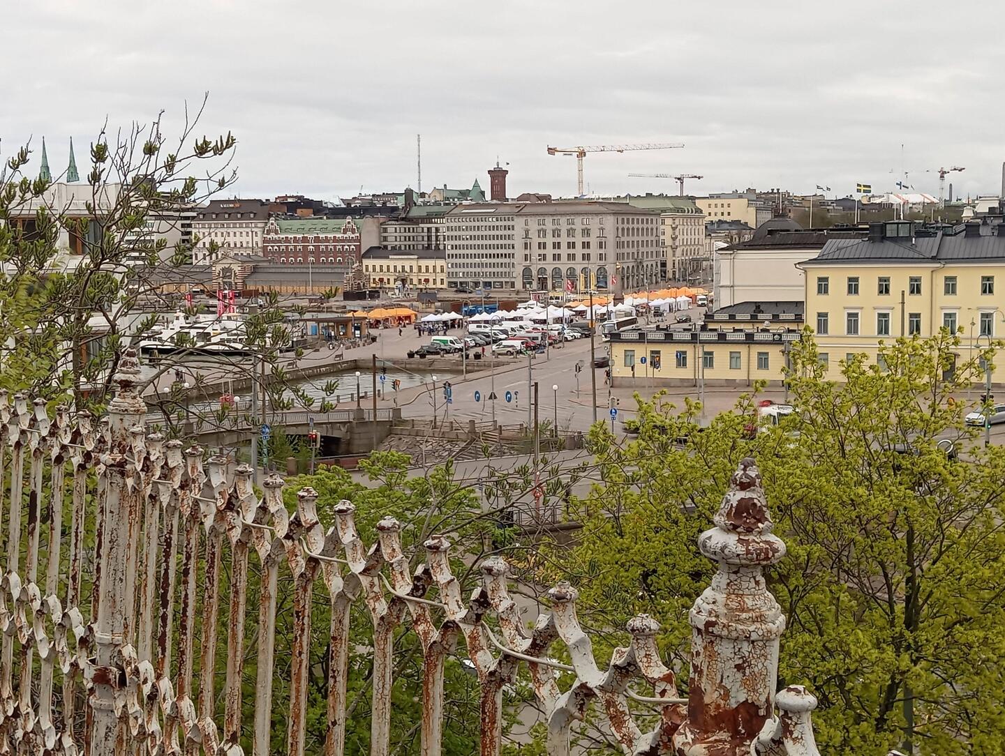 Blick auf den großen Marktplatz