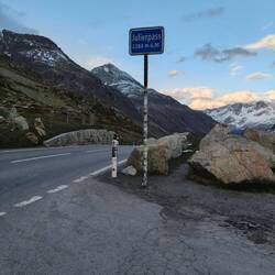 und noch der letzte Pass ist erreicht, nun Richtung Thusis