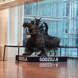 Gozilla vom Tokio Haneda Airport