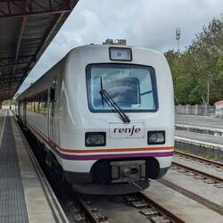 Zug nach A Coruña