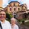 Happy travelers after an excellent visit to Basilica di San Vitale — Ravenna, Italy.