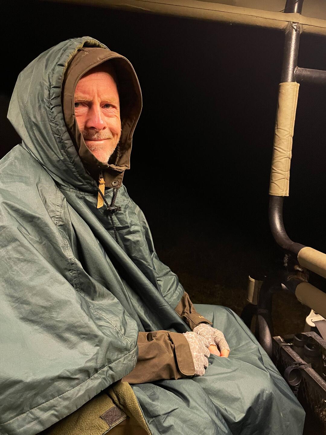 Chilly 4am game drive