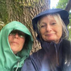 Caught in a hail storm !