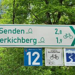 Der Iller-Radweg wird heute beendet.