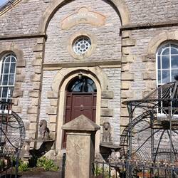 A reminder of Peak Wesley - a Primitive Methodist chapel - now a house