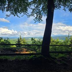 Ausblick von der NST Hütte 114