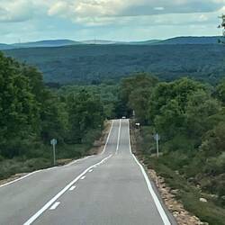 Hier die Straßenverhältnisse, wie wir sie von 🇪🇸 kennen