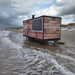 Strandsauna, hier sicher eine gute Geschäftsidee