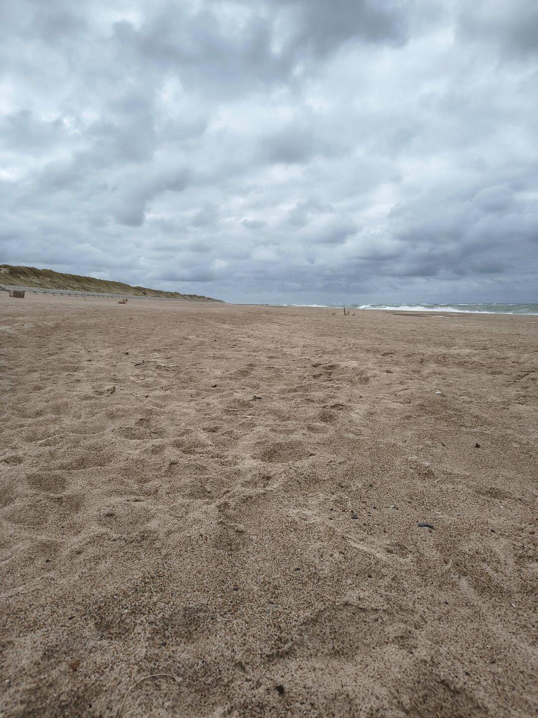 Ein Strandspaziergang am Morgen...