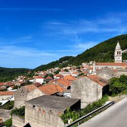 Petits villages perchés sur l'île de Korčula