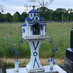 Ein griechisch-orthodoxes Grab