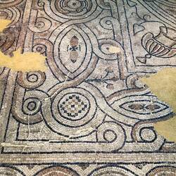 Mosaic floor ... Domus dei Tappetti di Pietra — Ravenna, Italy.