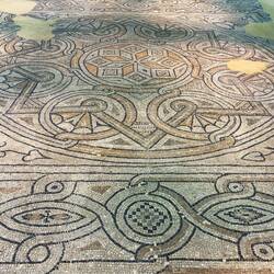 Mosaic floor ... Domus dei Tappetti di Pietra — Ravenna, Italy.
