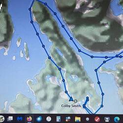 Inreach track today.