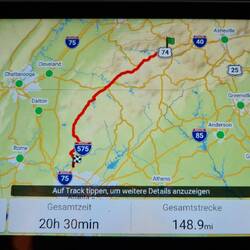 Von Cherokee nach Holly Springs