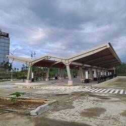 Der zukünftige Busbahnhof