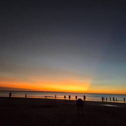 The famous sunset