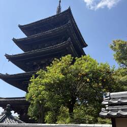 Die fünftöckige Yasaka Pagode.