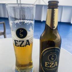 Der Grieche kann auch Bier: ich glaube, das ist meine Marke für die nächsten 4 Wochen