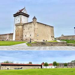 Hermannsfeste aus dem 13. Jahrhundert mit ihrem 50 Meter hohen Turm.