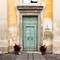 Charmed by the door of the Chiesa dei Santi Giovanni e Paolo — Ravenna, Italy.