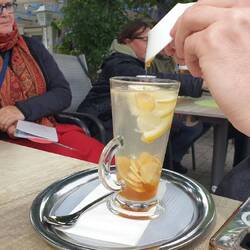 Ingwer-Zitrone-Honig-Tee