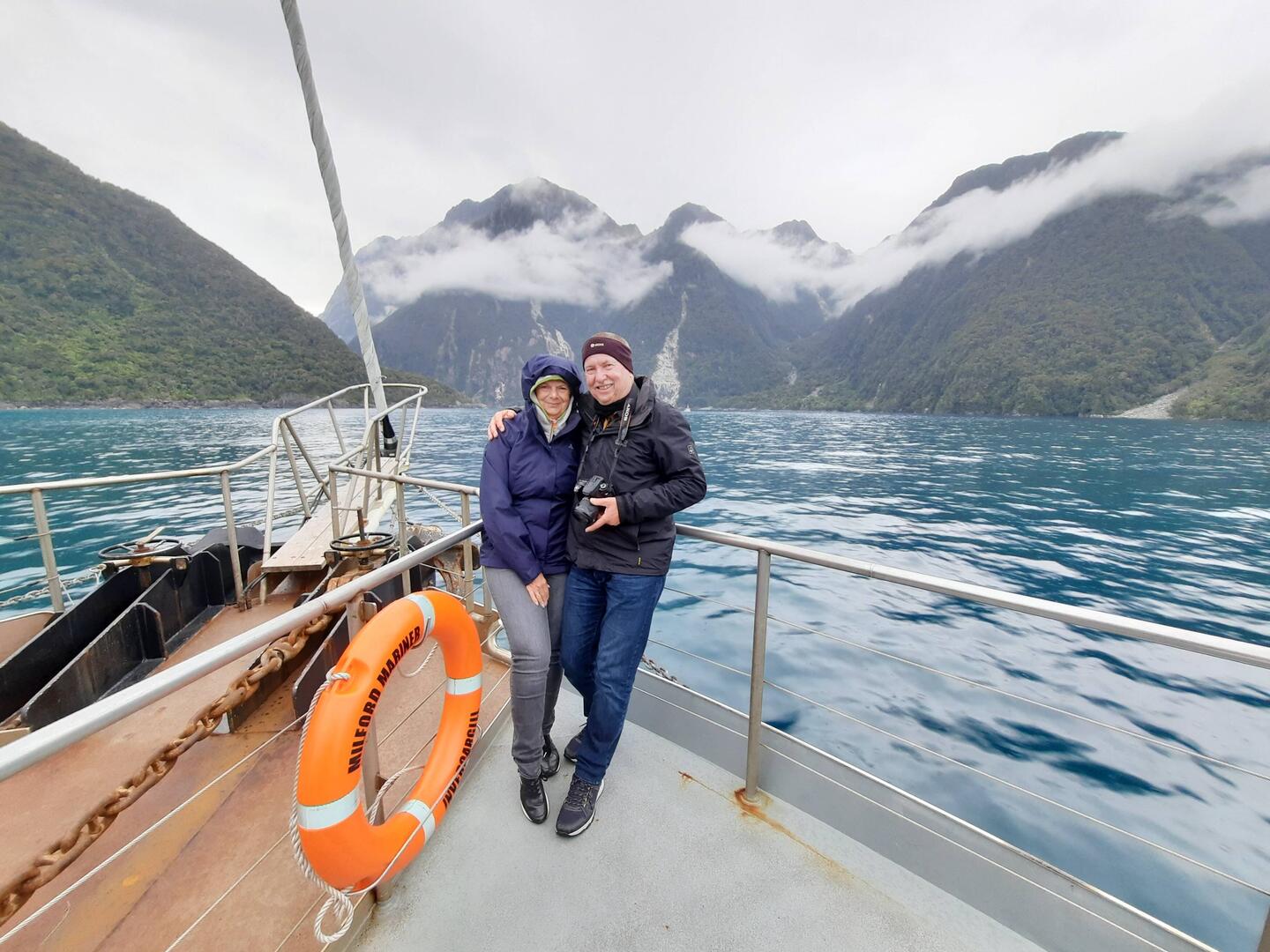 Auf ging´s in die offene Tasmanische See