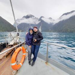 Auf ging´s in die offene Tasmanische See