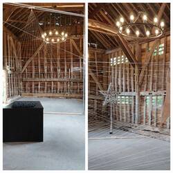 WEFT, a group art exhibition in the Barn