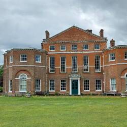 Side view of the house, from the Gardens
