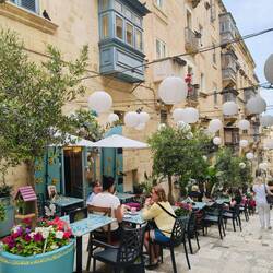 The streets of Valetta