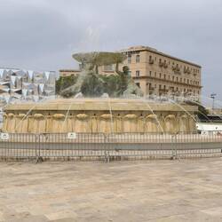 Outside the walled fort of Valetta