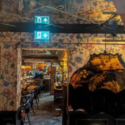 Bar und Restaurant:Innenansicht