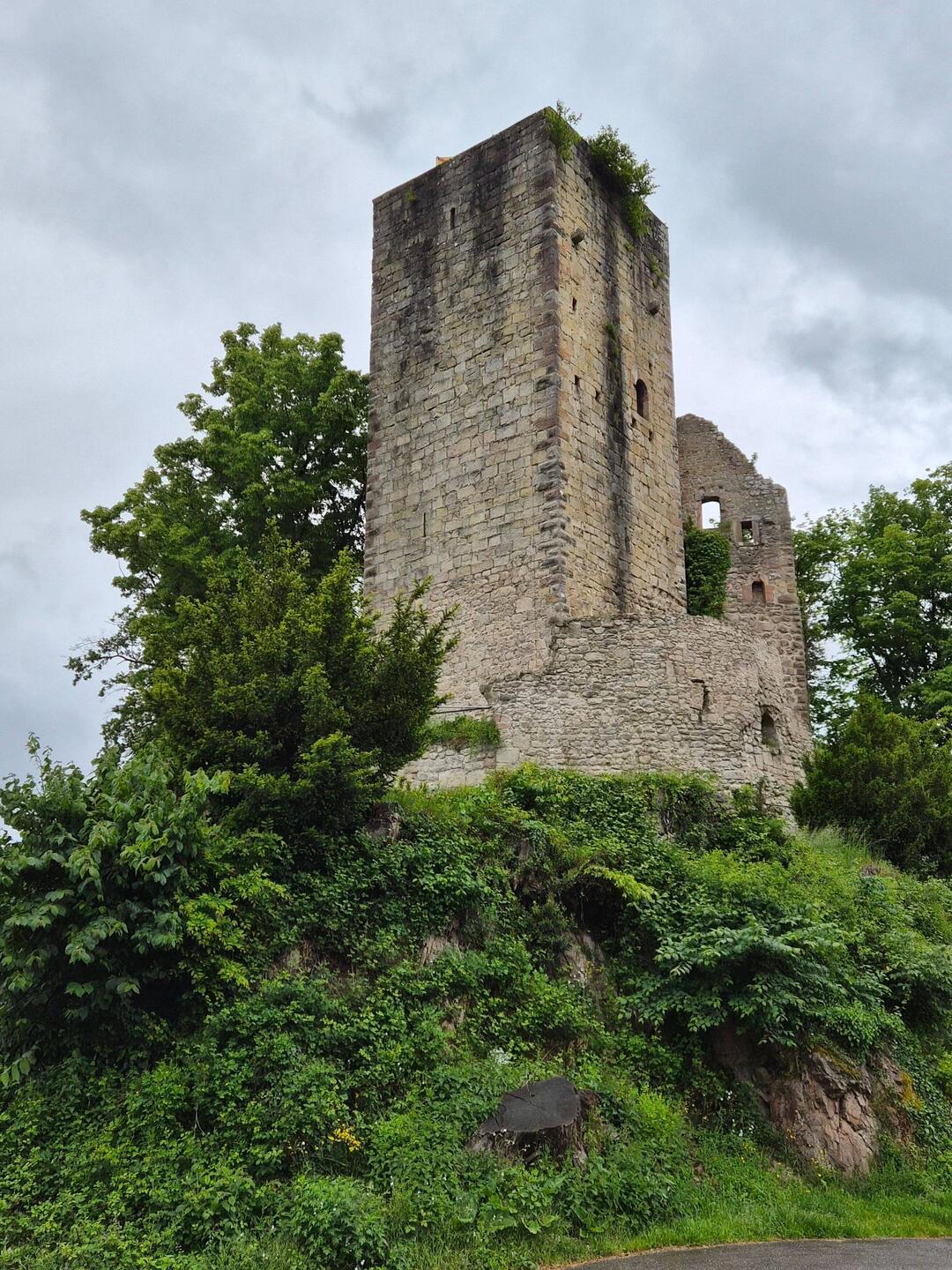 Bij Burg Windeck.