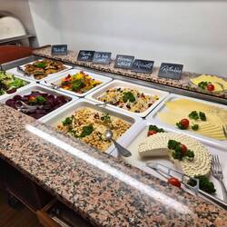 Koud buffet.