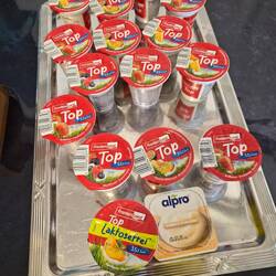 Ik heb die alpro vanille als toetje genomen. 😋😋😋