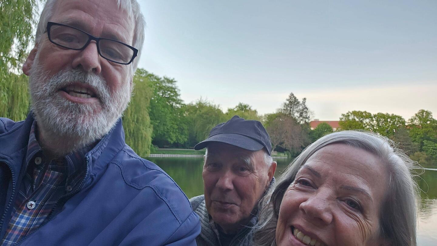 Tripel selfie