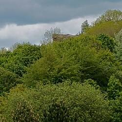 First sight of Black Rocks peeping out of the trees