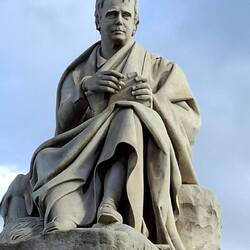 Sir Walter Scott, einflußreicher Schriftsteller, Dichter und Historiker