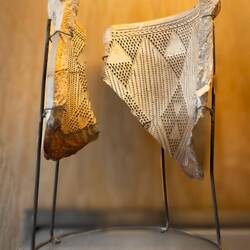Fragments of a 1st century BC matrix used for decorated cups ... National Museum — Ravenna, Italy.