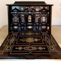 Medal display case ... made in Florence in the 16th century ... National Museum — Ravenna, Italy.