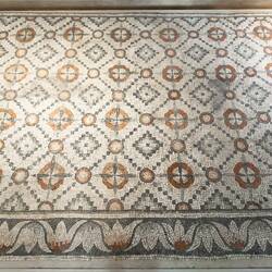 Mosaic floor (6th century) from the Church of San Michele in Africisco ... National Museum — Ravenna