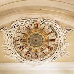 Decorative clock ... National Museum — Ravenna, Italy.
