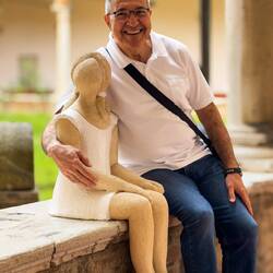 Mui finds himself a girlfriend in the first cloister ... National Museum — Ravenna, Italy.