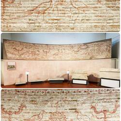 Preparatory drawing to be used as a guide for the apse of the Basilica di Sant'Apollinare in Classe.