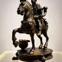 Marcus Aurelius on a horse (c. 1500) ... National Museum — Ravenna, Italy.