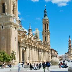 Platz Pilar in Saragossa