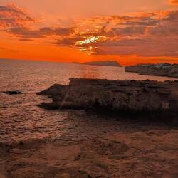 Stunning sunset