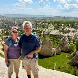 Over Love Valley, where we ballooned yesterday